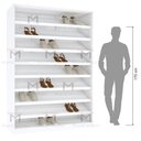 Ver imagem 5 de SAPATEIRA MÓDULO CLOSET 48 PARES PARA SAPATOS 100% MDF M513.B MUNDI MOVEIS