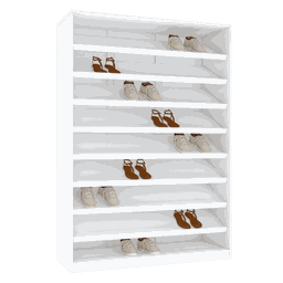 SAPATEIRA MÓDULO CLOSET 48 PARES PARA SAPATOS 100% MDF M513.B MUNDI MOVEIS - 1