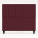 Ver imagem 5 de Cabeceira Classic Casal 140cm para Quarto Cama Decorativa Moderna Elegante Suede Bordô