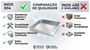 Ver imagem 6 de Forma Assadeira Retangular Inox 304