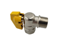 Ver imagem 3 de Kit Instalação Aquecedor 1/2" - Flexível 30cm - 6 Peças