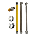 Ver imagem 1 de Kit Instalação Aquecedor 1/2" - Flexível 30cm - 6 Peças