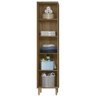Paneleiro 1 Porta 50cm Em MDF Kali Premium 12229x1 Carvalho Arezzo Rust Nicioli - 3
