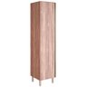 Paneleiro 1 Porta 50cm Em MDF Kali Premium 12229x1 Carvalho Arezzo Rust Nicioli - 1