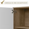 Paneleiro 1 Porta 50cm Em MDF Kali Premium 12229x1 Carvalho Arezzo Rust Nicioli - 5
