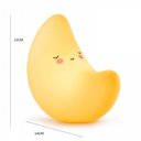 Ver imagem 6 de Luminaria Lua LED Abajur Infantil Luz Noturna Mesa Decoracao Cabeceira Quarto Bebe Crianca Luz Suave