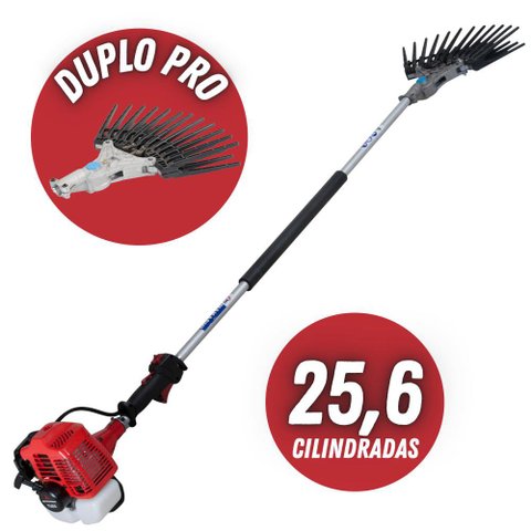 Derriçadeira Para Lavouras de Café Nakashi DL262MDL com Motor TU26, Haste Longa e Garra Dupla