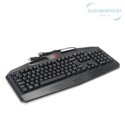 Teclado Gamer Tecrado Multimidia Com Led Para Pc e Notebook - 3 Teclado Gamer Tecrado Multimidia Com Led Para Pc e Notebook - 3