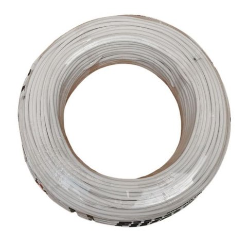 Cabo Elétrico Flexível Fiilvalle 1,5mm C/ 50 Metros:branco
