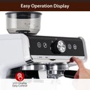 Ver imagem 5 de Takywep Máquina de Espresso 20 Bar Prata com Moedor e Vaporizador
