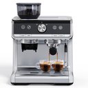 Ver imagem 1 de Takywep Máquina de Espresso 20 Bar Prata com Moedor e Vaporizador