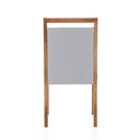 Ver mais imagens de Conjunto Mesa Jantar Namur Retangular Tampo Barril 170x100 + Cadeiras Tienen Encosto Estofado -