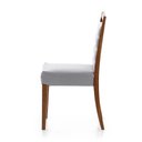 Ver imagem 7 de Conjunto Mesa Jantar Namur Retangular Tampo Barril 170x100 + Cadeiras Tienen Encosto Estofado -