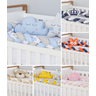 Conjunto kit trança almofada cama montesoriana para bebe com 02 peças mini cama - 5
