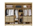 Ver imagem 4 de Guarda-Roupa Casal 100% MDF com 6 Portas e 6 Gavetas 274cm Multimóveis Madeirado