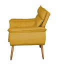 Ver imagem 6 de Kit 2 Poltronas Decorativas Cuba Suede Amarelo MV Estofados