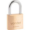 Cadeado de Latão 30mm Encartelado - Vonder - 1