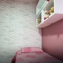 Ver imagem 6 de Adesivo Vinil Tijolinho 3d Branco Autocolante para Parede Quarto Sala Cozinha Decorativo