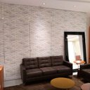 Ver imagem 3 de Adesivo Vinil Tijolinho 3d Branco Autocolante para Parede Quarto Sala Cozinha Decorativo