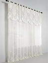 Ver imagem 3 de Cortina Sala Quarto 3,50 Larg X 2,20 Alt Renda Branca