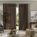 Ver imagem 4 de Cortina Sala Quarto 3,50 Larg X 2,20 Alt com Bando 0,60 cm Renda Ganache
