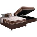 Ver imagem 1 de Colchão King Anjos Superlastic Duo Sono+Baú Brown Super 1,93x2,03