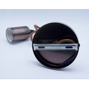 Ver imagem 4 de 05 Kit Lustre Pendente Bronze Velho Vintage Retrô Edison+ 05 Lâmpada Led Bulbo E27 9w LED Branco Fri