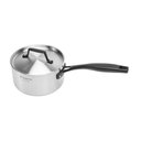 Ver imagem 2 de Panela Tramontina Grano Black Aço Inox 16 cm 1,7L Fundo Triplo Indução