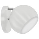 Ver imagem 2 de Kit 2 Arandelas Articuladas Retrô Bola Branco/Branco