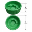 Ver imagem 3 de Eco Spa Portátil Topline: Banheira com Hidro, Aquecimento e Cromoterapia 220V Ouro Fino Verde