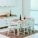 Ver imagem 3 de Mesa de Jantar Ditália com 6 Cadeiras JA-225 Cor:Branco