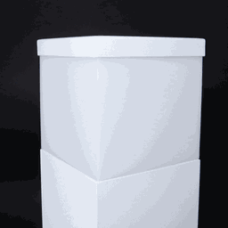 POSTE BALIZADOR 30 CM ALUMÍNIO CHÃO JARDIM PISO SOLO DECK:PRETO TEXRTURIZADO - 7