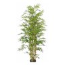 Arvore Bambu 120cm Verde Planta Artificial Flores 2 Galhos - 1