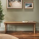 Ver imagem 3 de Banco de Madeira Maciça para Cozinha Varanda Gourmet 136cm Pés Torneados Lazuli F06 Freijó - Lyam de