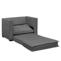 Poltrona Cama Retrátil Solteiro Milenni Veludo B03 - D'rossi - 6