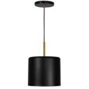 Ver imagem 3 de Kit 3 Lustres Pendente Bilboquê Medio Preto Com Cobre