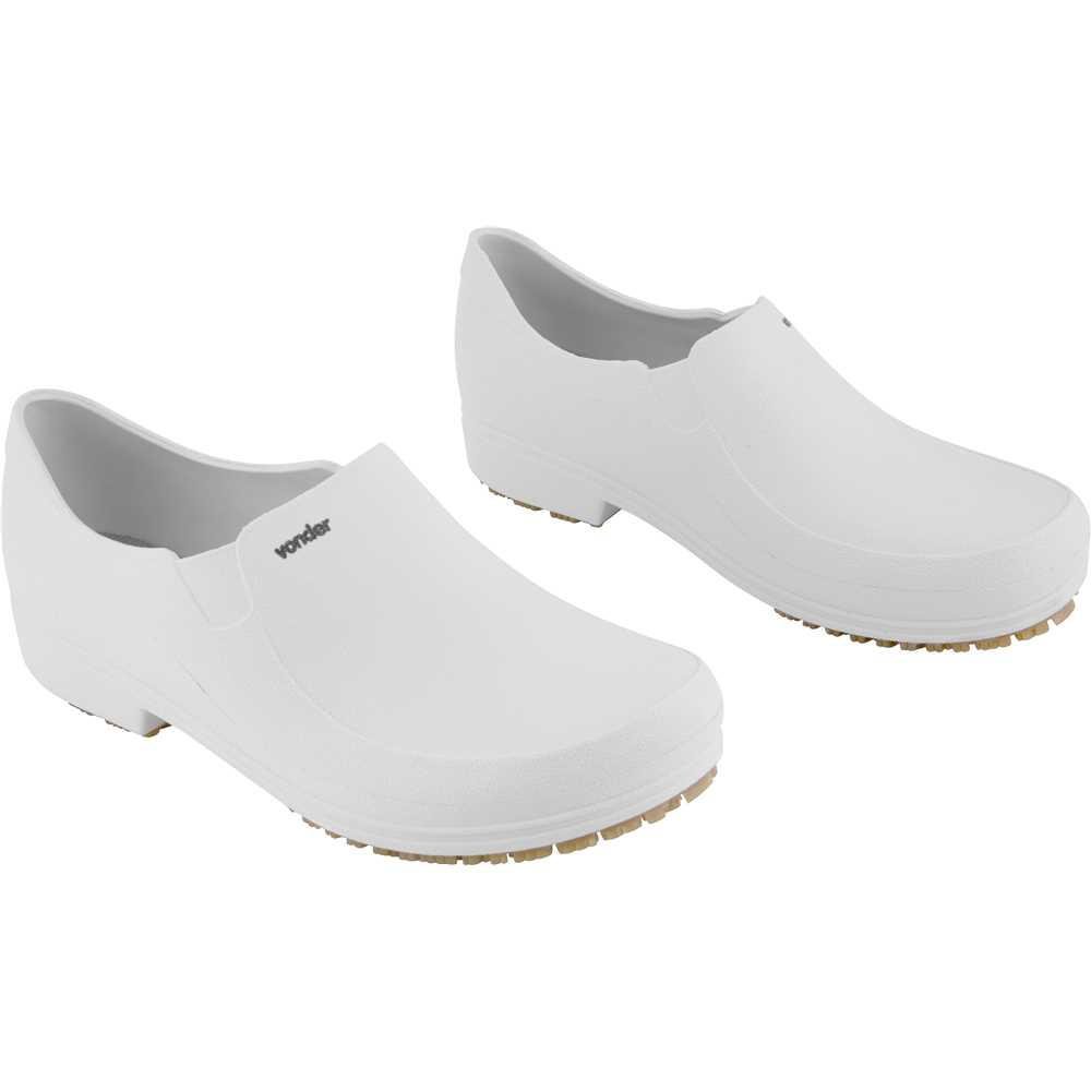 Sapato Antiderrapante e Impermeável Tam. 38 Branco Vonder - 2