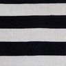 Passadeira de Algodão Listras Preto e Branco 70x180cm - 2