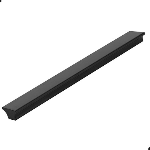 Kit 6 Puxadores 25cm Armario Multiuso Combate Gaveta Armario:preto