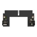 Ver imagem 5 de Cabeceira Casal/Queen com Espelhos e 2 Mesas de Cabeceira 232cm Multimóveis MP4324 