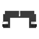 Ver imagem 6 de Cabeceira Casal/Queen com Espelhos e 2 Mesas de Cabeceira 232cm Multimóveis MP4324 