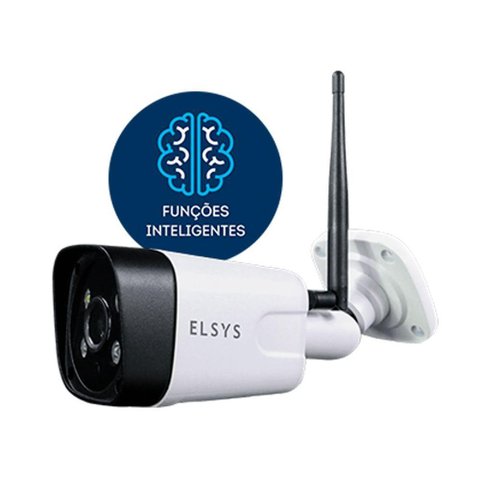 Camera de Seguranca Wi-fi Externa com Inteligencia de Video Full Hd Esc-wb3f