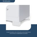Ver mais imagens de Guarda-Roupa Multiuso 2 Portas 4 Gavetas Primacy Branco