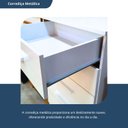 Ver imagem 7 de Guarda-Roupa Multiuso 2 Portas 4 Gavetas Primacy Branco