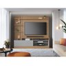 Estante Home Theater Maceió Freijó Cinza Acetinado – Colibri - 6