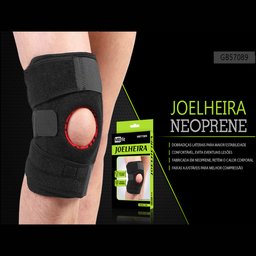 Joelheira Ajustável Anatômica Para Compressão - Mbfit - 3