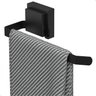Porta Toalha de Rosto Suporte com Ventosa Preto F.max - 1