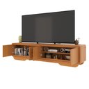 Ver imagem 7 de Rack para TV 75 e 85 Polegadas com LED Arcus Estilo Orgânico 218 cm - Cedro