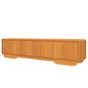 Ver imagem 5 de Rack para TV 75 e 85 Polegadas com LED Arcus Estilo Orgânico 218 cm - Cedro