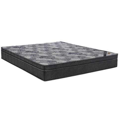 Colchão Casal Ortobom ISO Molas Superpocket Ortopillow Preto/Azul 138X188X35